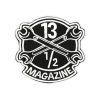 Parche de a marca 13 and a Half Magazine con su logo