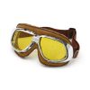 Gafas Bandit Classic Goggles marrones lente amarilla