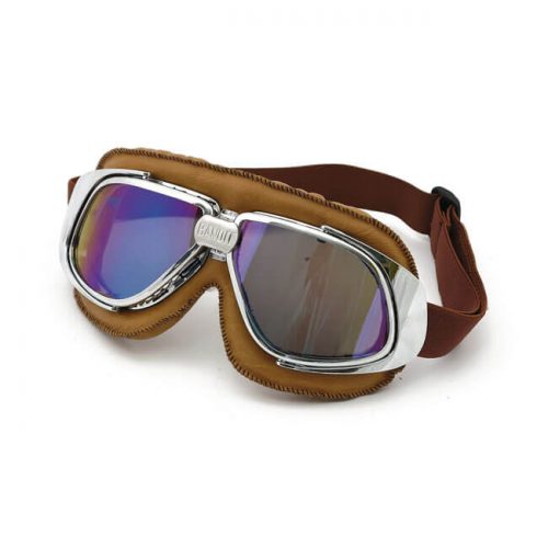 Gafas Bandit Classic Goggles marrones lente rainbow