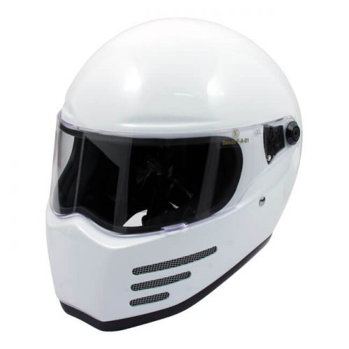 Casco integral Bandit Fighter blanco ECE