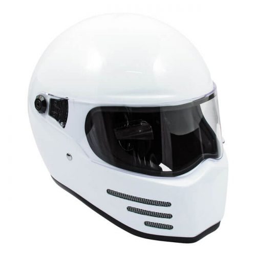 Casco integral Bandit Fighter blanco ECE