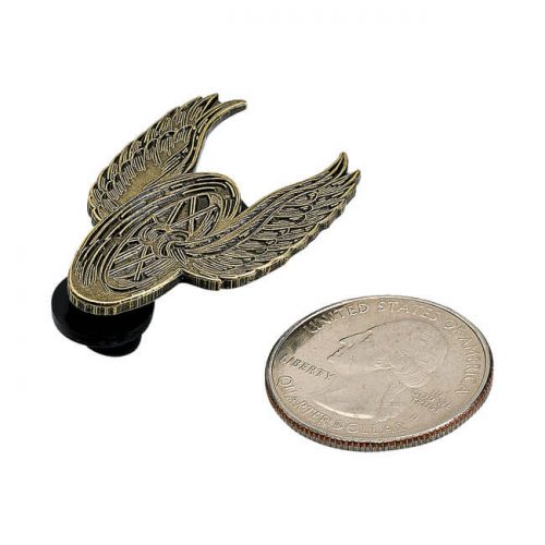 Pin Biltwell Winged Wheel Antique Weathered