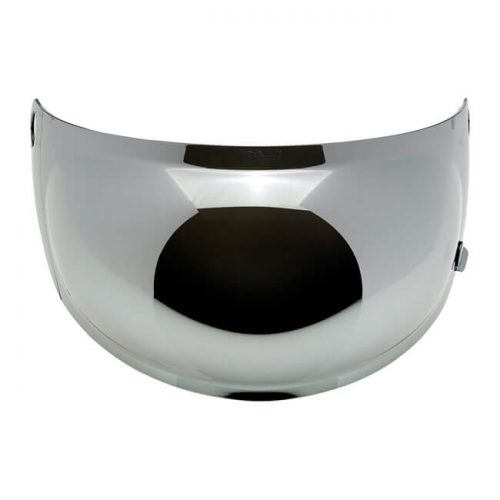 BILTWELL GRINGO S GEN-2 BUBBLE SHIELD CHROME MIRROR