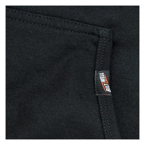 Sudadera Biltwell Nothing Zip negra