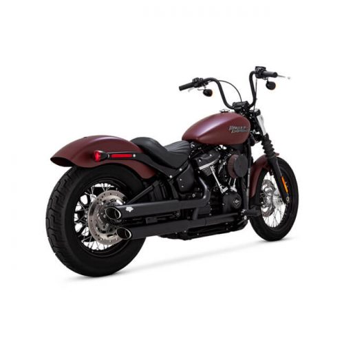 Colas Vance&Hines TwinSlash negras Softail 2018 en adelante