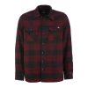 DICKIES SACRAMENTO SHIRT MAROON 1