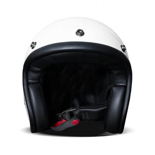 Casco jet DMD Vintage Solid White ECE