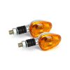 LITTLE DUKE TURN SIGNALS, CHROME (ECE) 1