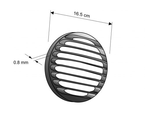 Rejilla faro Max Customacces 2