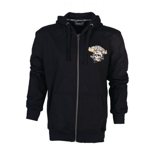 Sudadera lucky 13 booze bikes & broads zip