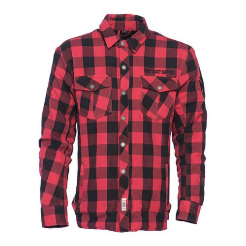 Camisa kevlar WCC Dominator Riding negra/roja